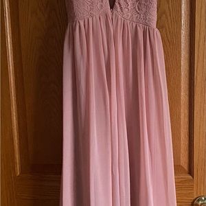 Women’s pink dress size small worn once